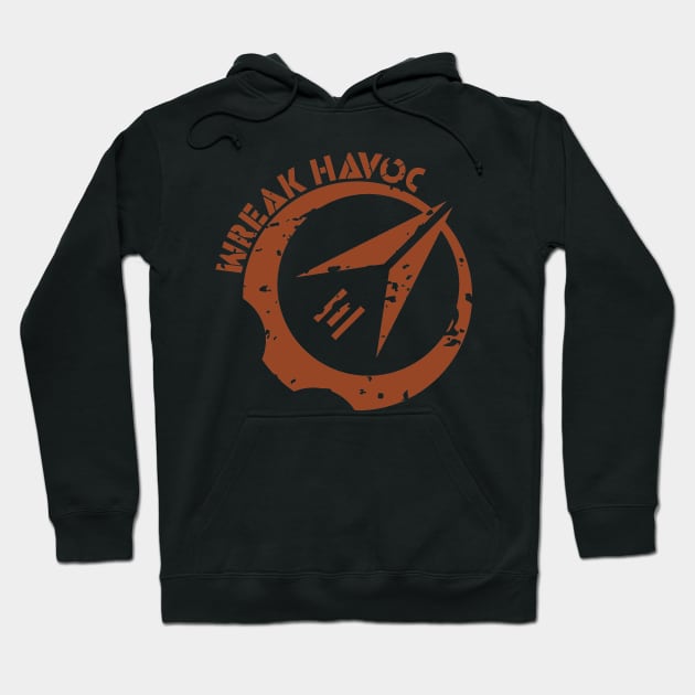 Wreak Havoc Hoodie by Gurrnak